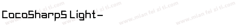 CocoSharpS Light字体转换
